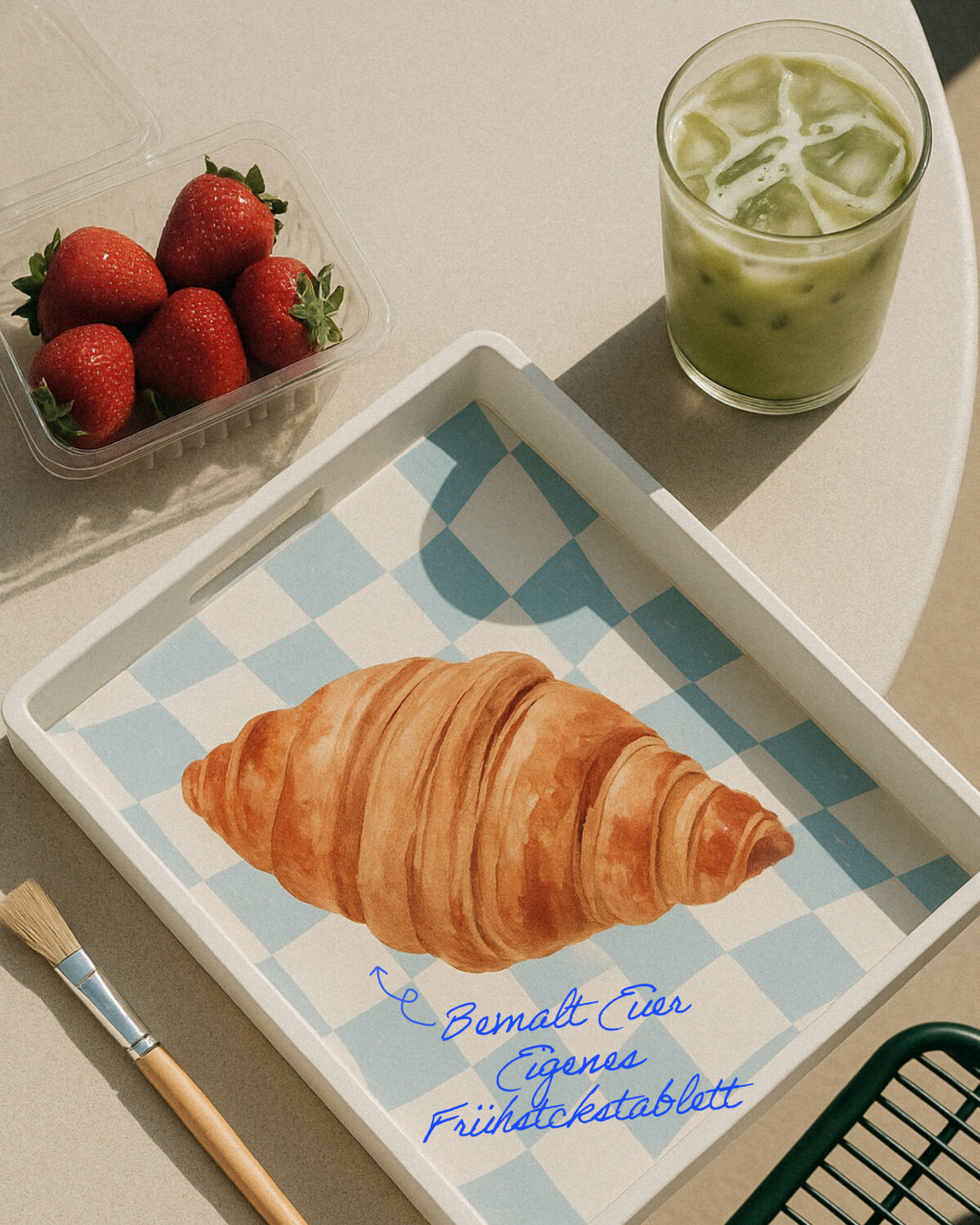 Sip & Paint – Frühstücksbrett