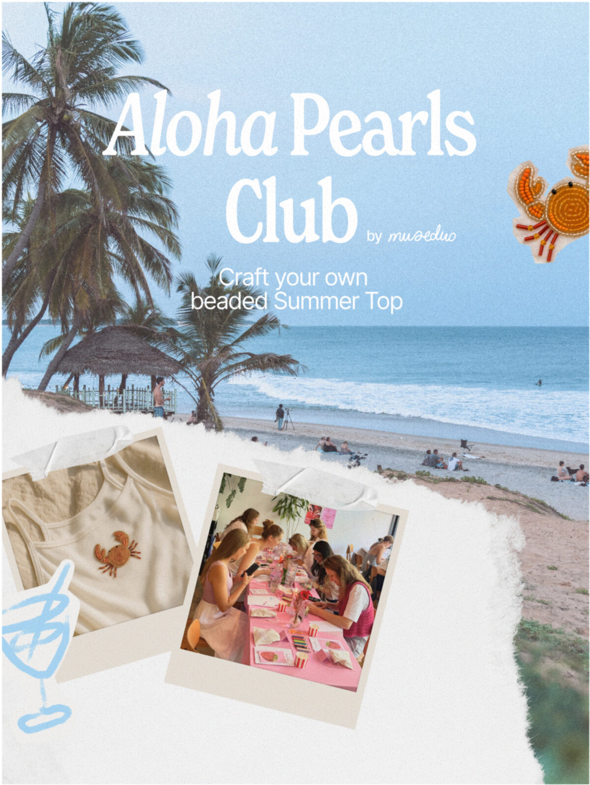 Aloha Pearls Club – Craft your own Summer Top - 21. August