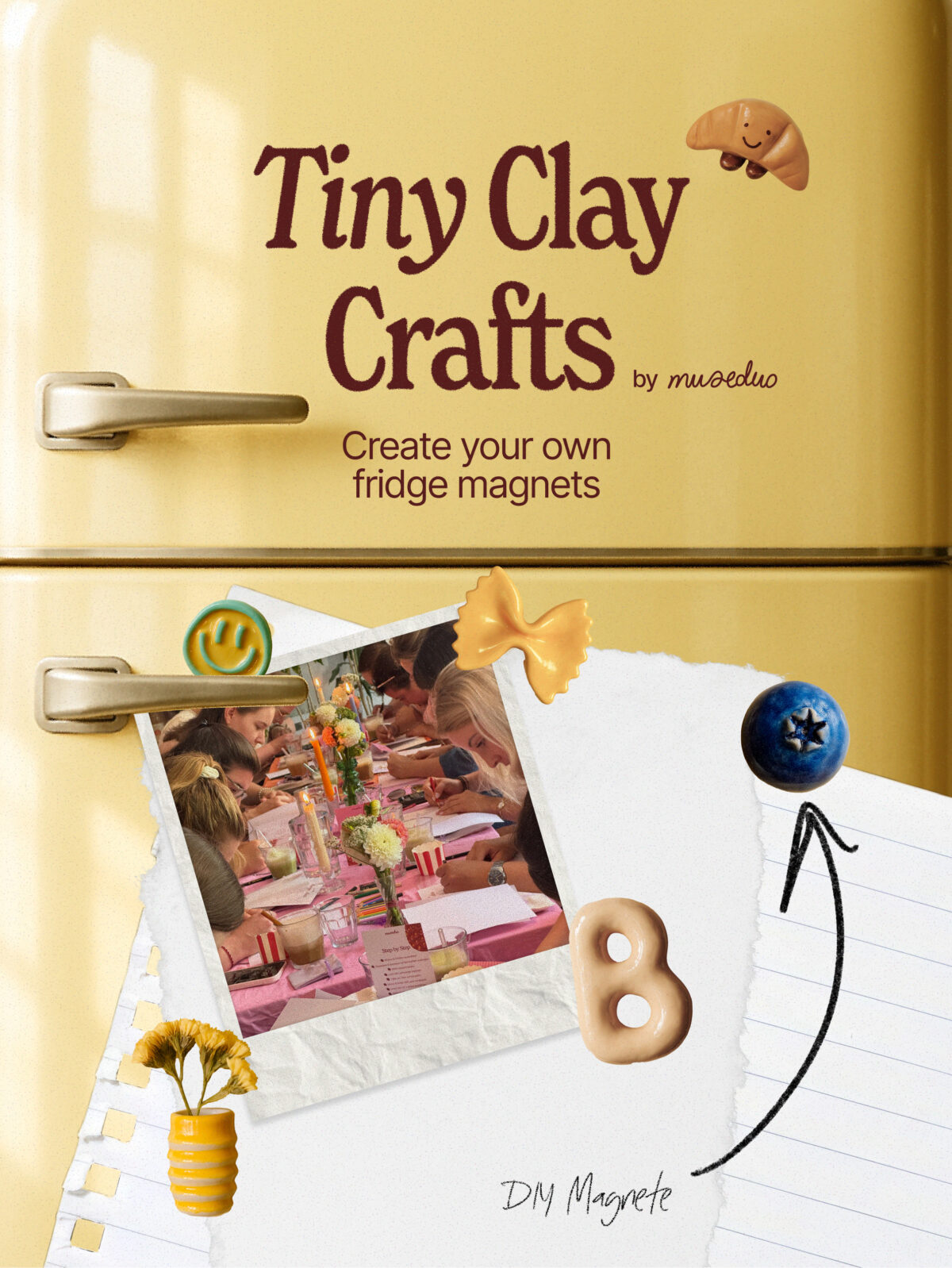 Tiny Clay Crafts – Craft Fridge Magnets – 12.10.