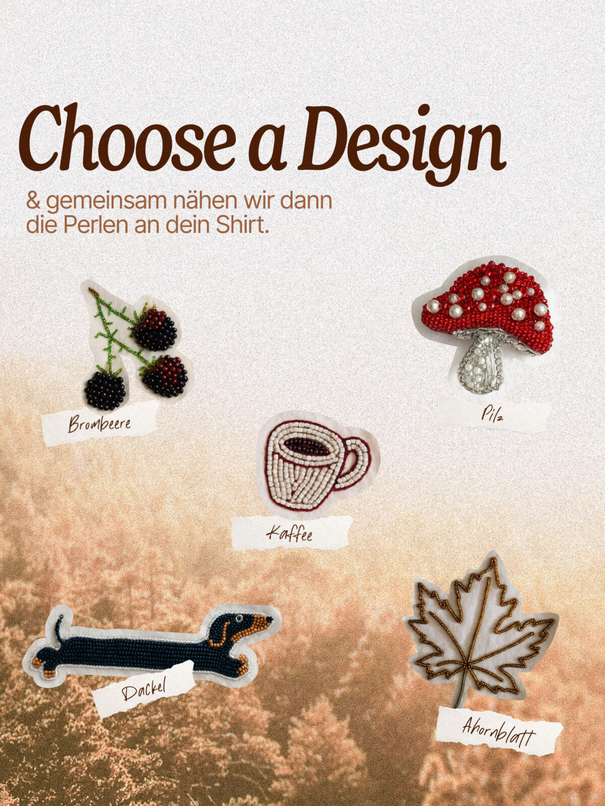 Pumpkin & Pearls Club – Craft your own beaded Shirt - 23.10. – Bild 2
