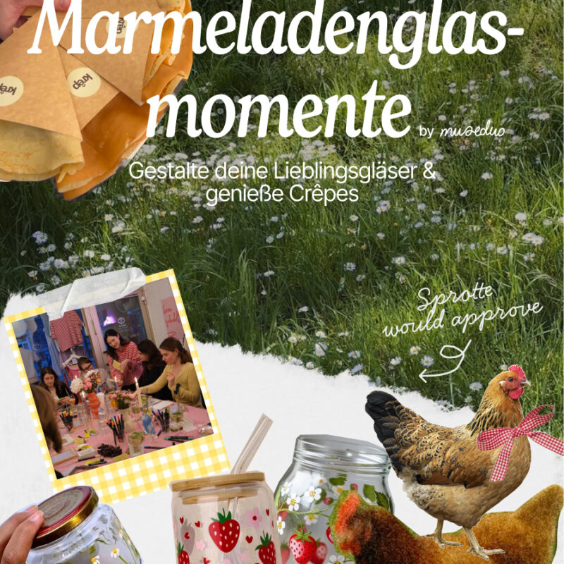 Marmeladenglasmomente - Gestalte deine Lieblingsgläser — 07.06.
