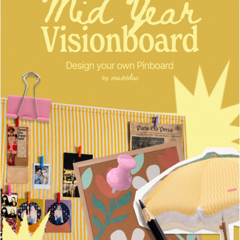 Mid Year Visionboard - Create your Pinboard — 18.06.