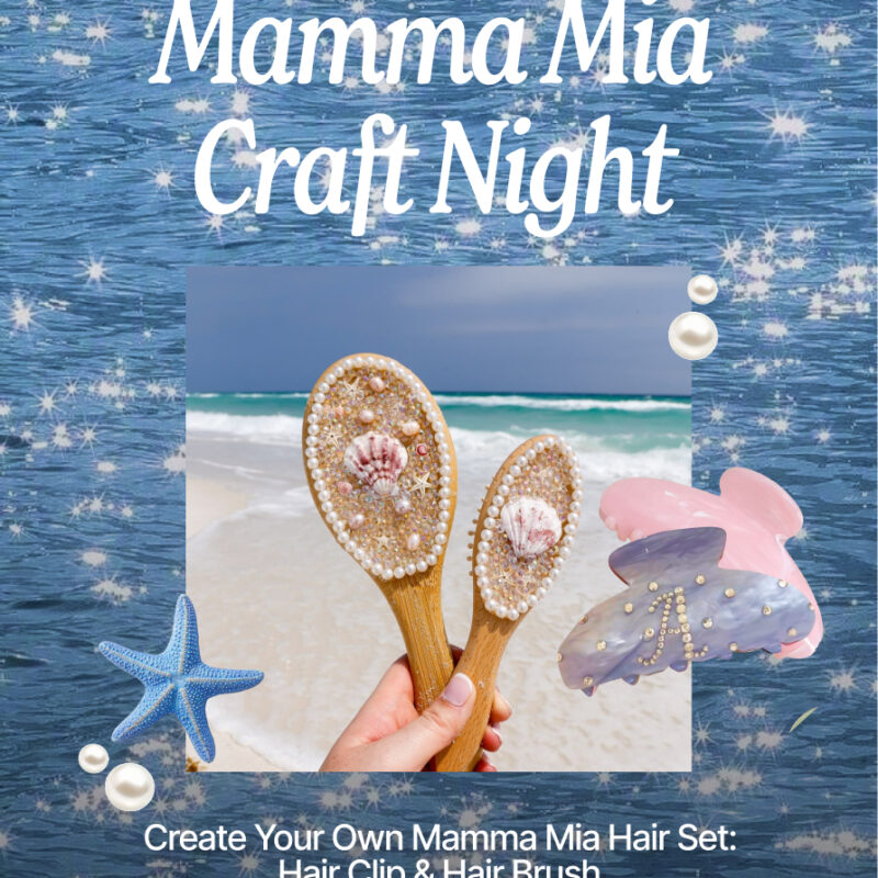 Mamma Mia Craft Night – Craft your Hair Accessories – 02.07.