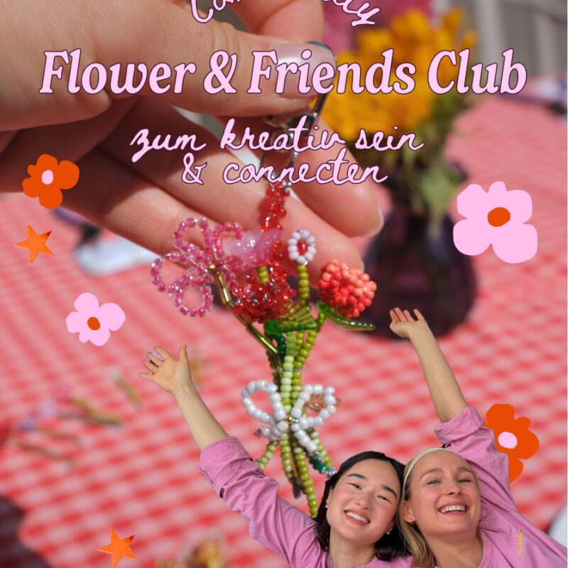 Community Flower & Friends Club — 9.8. & 15.8.