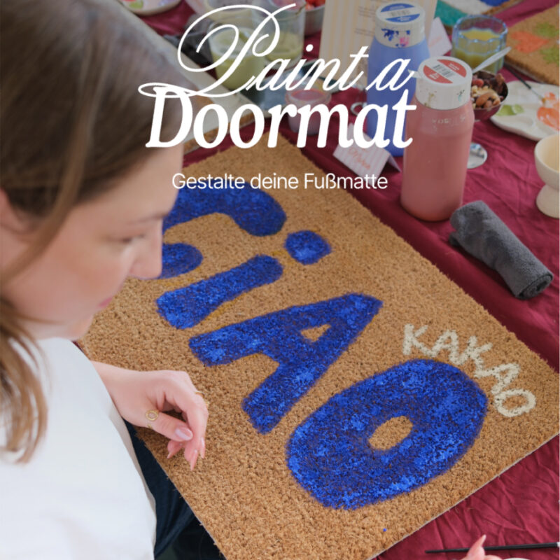 Paint A Doormat – 13.08.