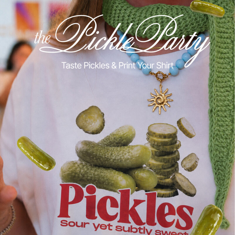 Pickle Party - Print Your Pickle Shirt – 01.08.