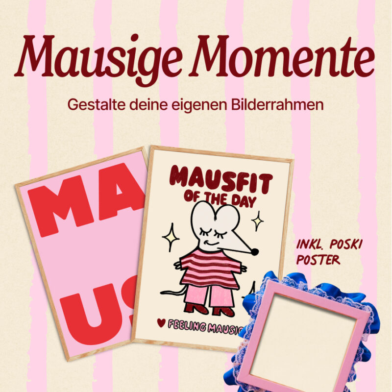 Mausige Momente - Gestalte bunte Bilderrahmen – 03.09.